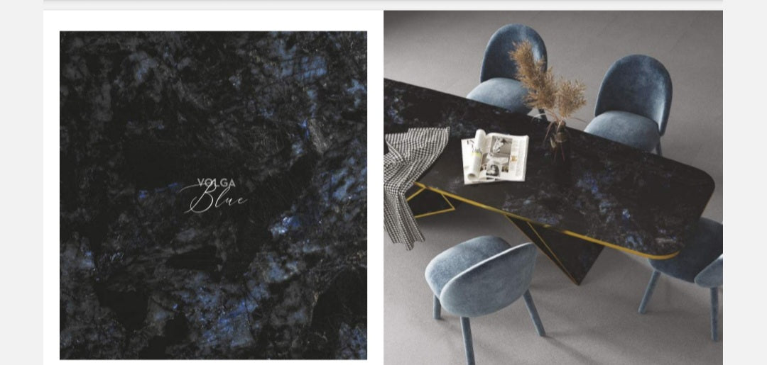 Volga Blue Smart Marble