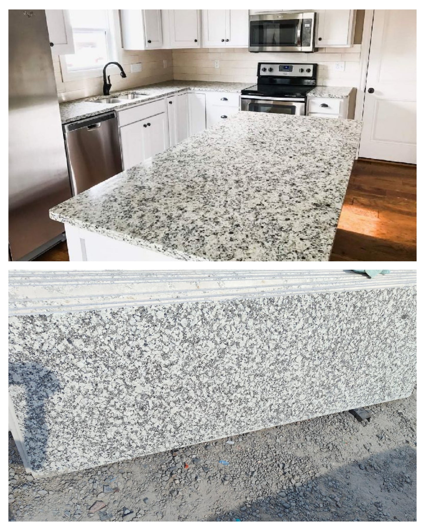 P White Granite