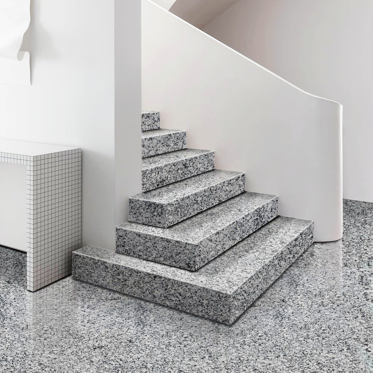 P White Granite
